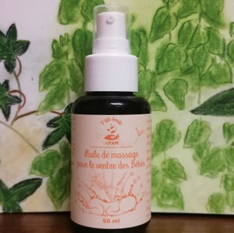 Huile pour le ventre de bébé